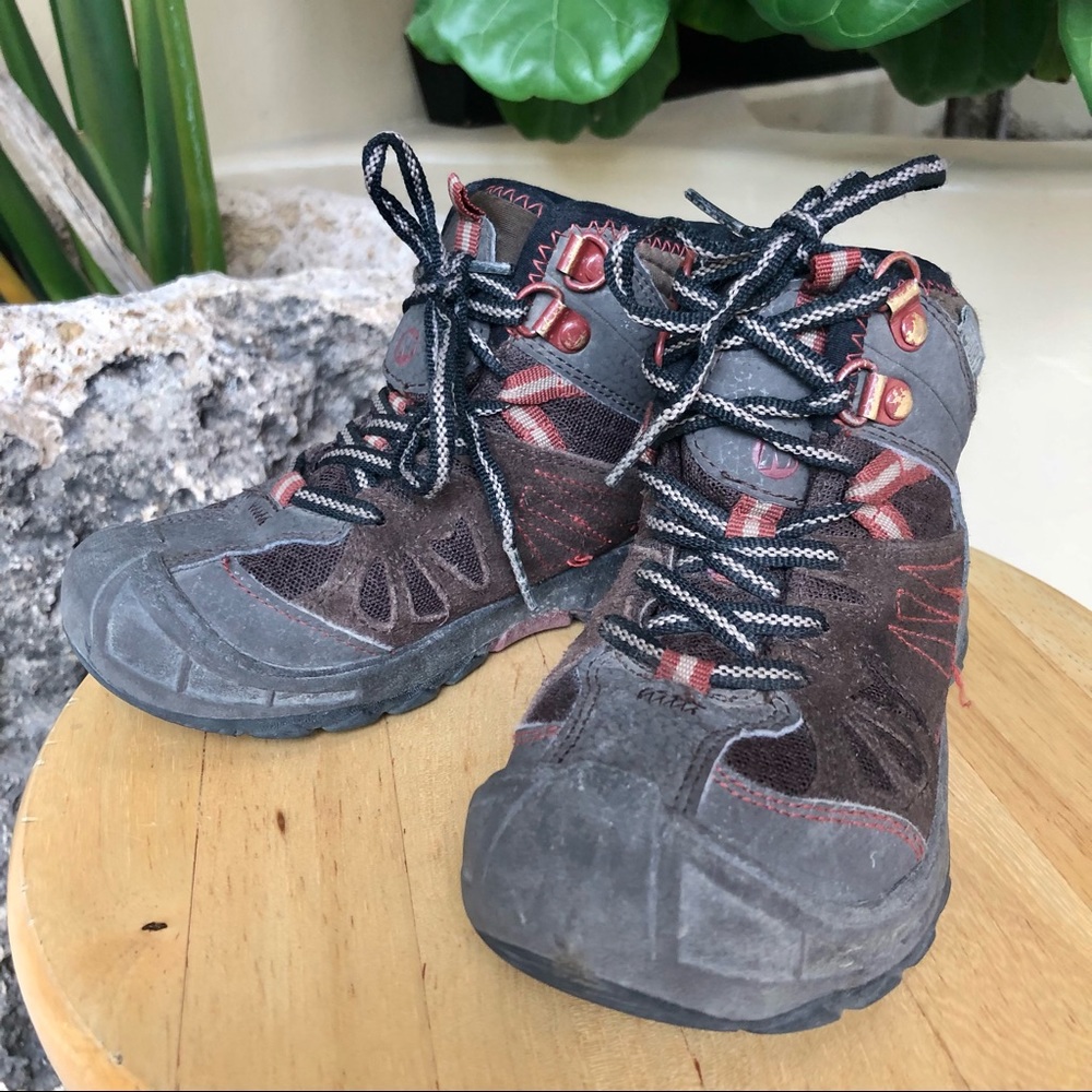 Kids Merrell Capra Mid Hiking Boots SZ 12m